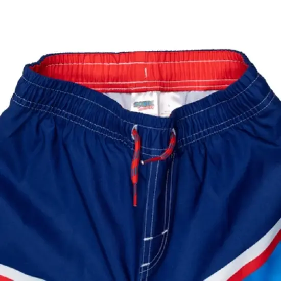 SEGA Sonic the Hedgehog Pullover Rash Guard and Swim Trunks Outfit Set Little Kid to Big Kid image {5}