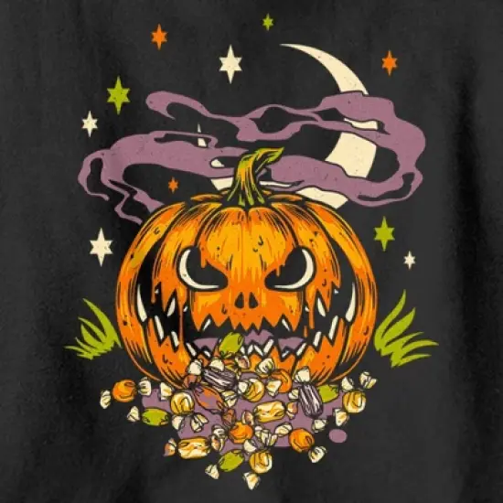 Boy's Lost Gods Halloween Jack-O'-Lantern Candy Pull Over Hoodie image {1}