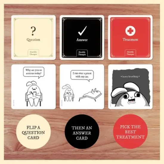 Exploding Kittens Horrible Therapist Card Game image {2}