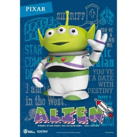 Disney TOY STORY Alien Remix Buzz Lightyear (Dynamic 8ction Hero) image {4}