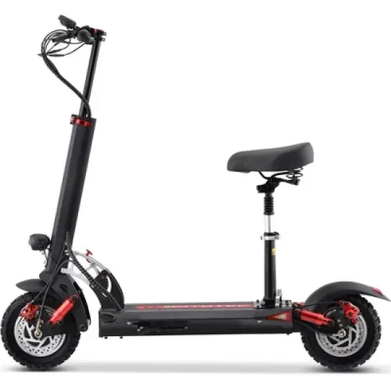 MotoTec Thor 60v 2400w Lithium Electric Scooter Black image {1}