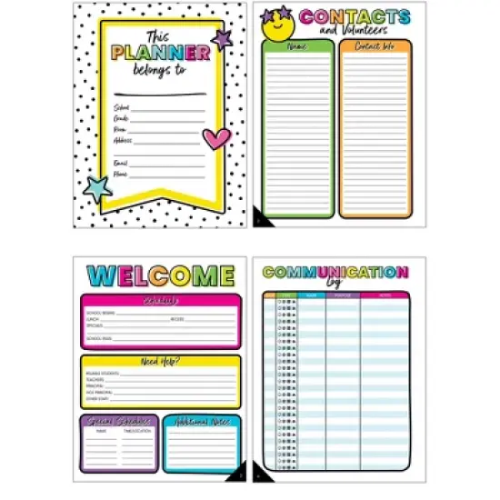 Carson Dellosa Education Kind Vibes Teacher Planner image {6}