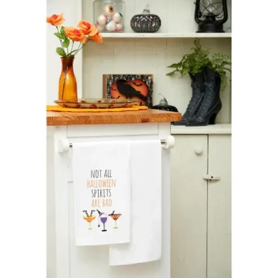 C&F Home Halloween Sprits Cotton Embroidered Flour Sack Kitchen Towel image {3}