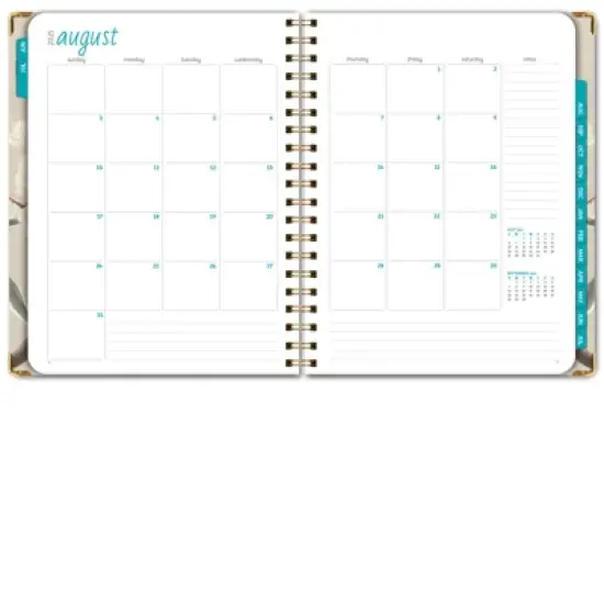 Global Printed Products Hardcover AY 2025-2026 Fashion Planner - 8.5"x11" (Orchid) image {2}