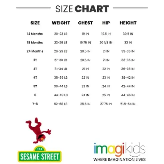 Sesame Street Elmo Cookie Monster Oscar the Grouch Big Bird 2 Pack T-Shirts Infant to Little Kid image {6}