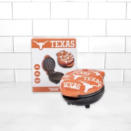 Uncanny Brands Texas Longhorns Mini Waffle Maker image {3}