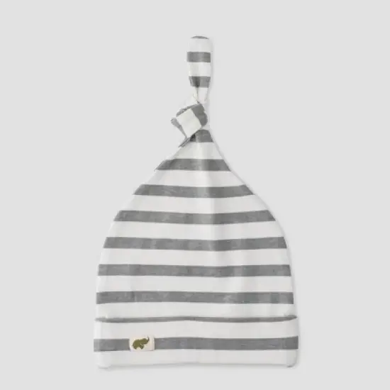 Layette by Monica + Andy Hospital Cuddle Box Blanket - Gray Stripes - 2pc image {2}