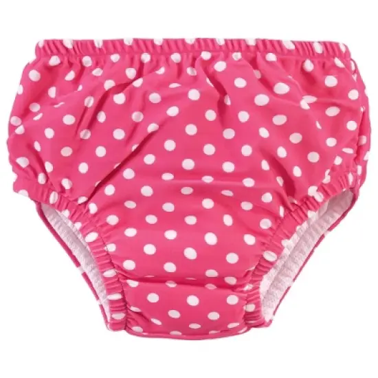 Hudson Baby Infant and Toddler Girl Swim Diapers, Daisy image {3}
