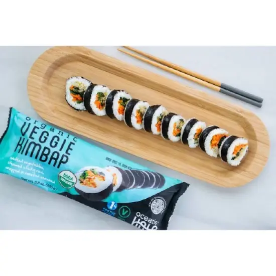 Ocean's Halo Frozen Organic Veggie Kimbap - 8.11oz image {2}