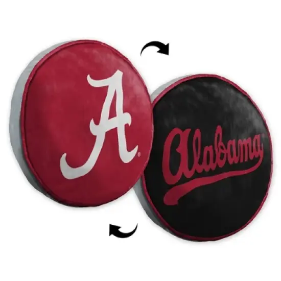 NCAA Alabama Crimson Tide 15" Circular Cloud Pillow image {3}