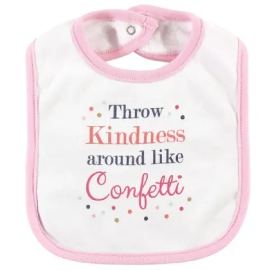 Little Treasure Baby Girl Bodysuit, Pant and Bib, Kindness image {3}