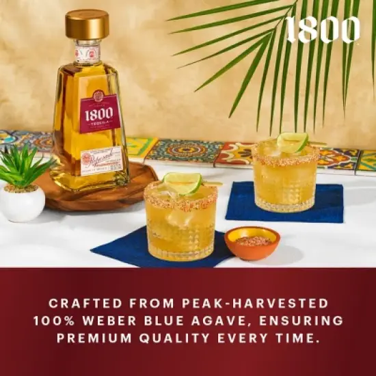 1800 Reposado Tequila - 750ml Bottle image {4}