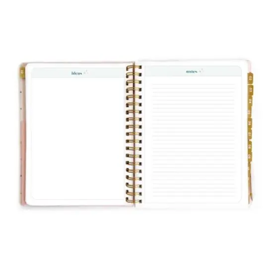 lake + loft Sparkles Blush 17-month 2025 Reverie Planner image {3}