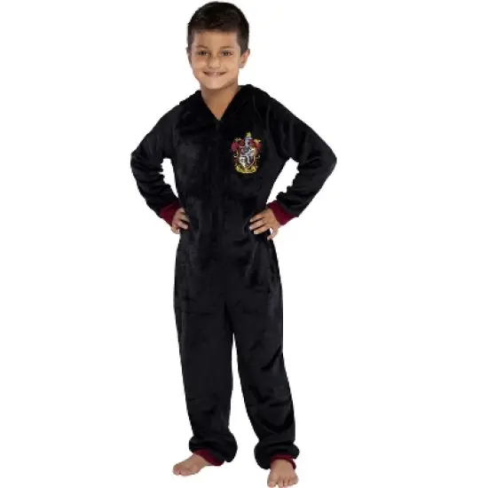 Harry Potter Unisex Kids Hooded Pajama Union Suit image {4}