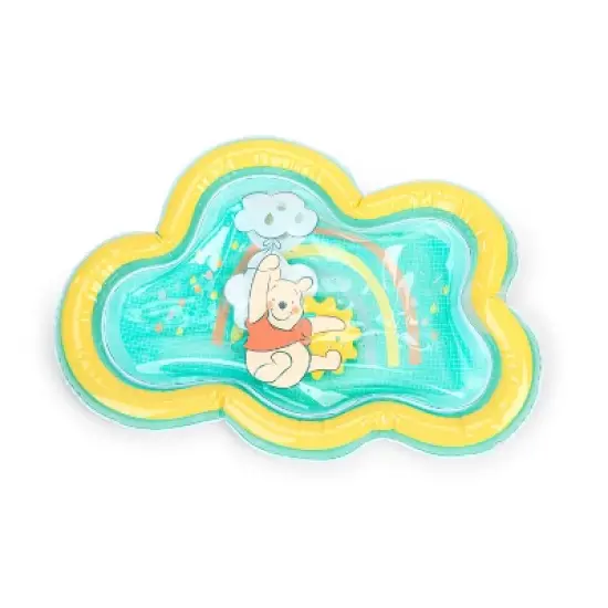 Bright Starts Disney Winnie the Pooh Once Upon a Tummy Time Water Mat - Blue image {15}