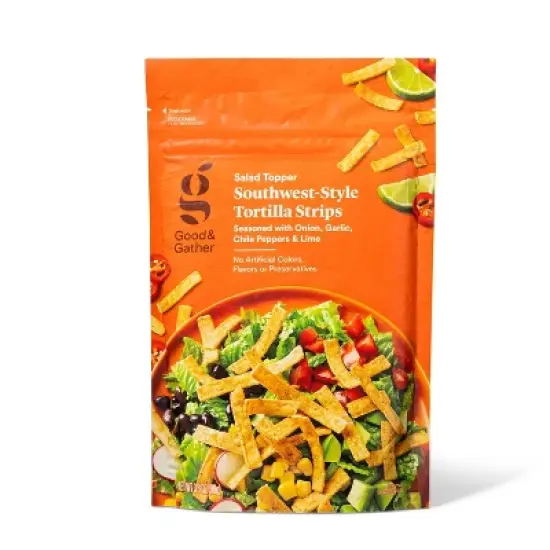 Santa Fe Tortilla Strips Salad Topper - 3.5oz - Good & Gather&trade; image {3}