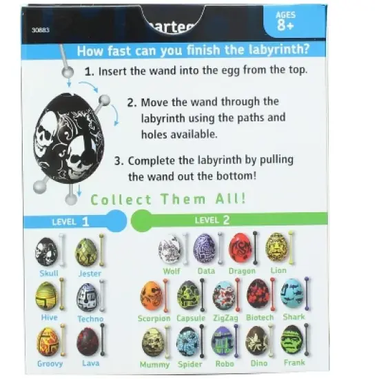University Games Smart Egg 1-Layer Level 1 Labyrinth Puzzle | Skull image {2}