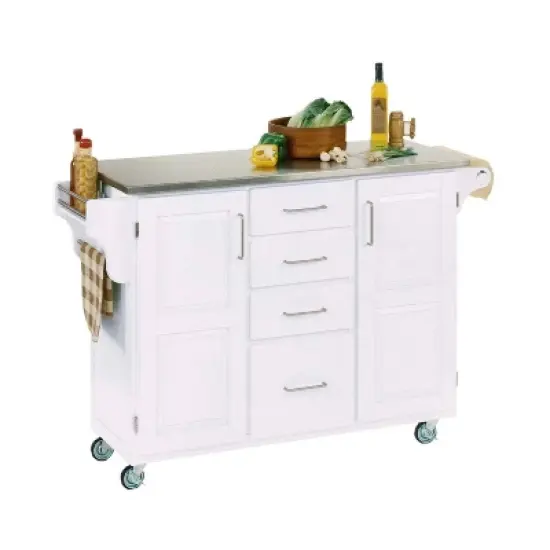 Kitchen Carts And Islands White Base - Home Styles image {9}
