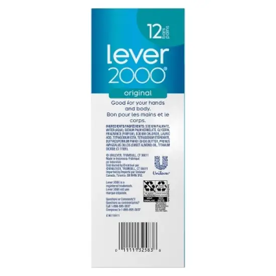 Lever 2000 Original Scent Bar Soap - Scented - 3.75oz/12pk image {2}