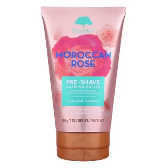 Tree Hut Moroccan Rose Pre-Shave Foaming Polish - 7oz image {9}