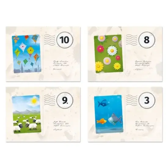 HABA Pio's Pigeon Post - 8+2 There's Mail for You - A Fun Arithmetic Game for Ages 5+ image {4}