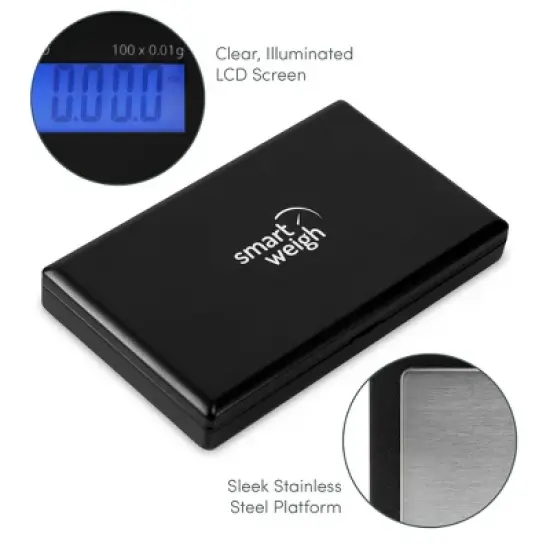 Smart Weigh Digital Pocket Gram Scale - 100g image {1}