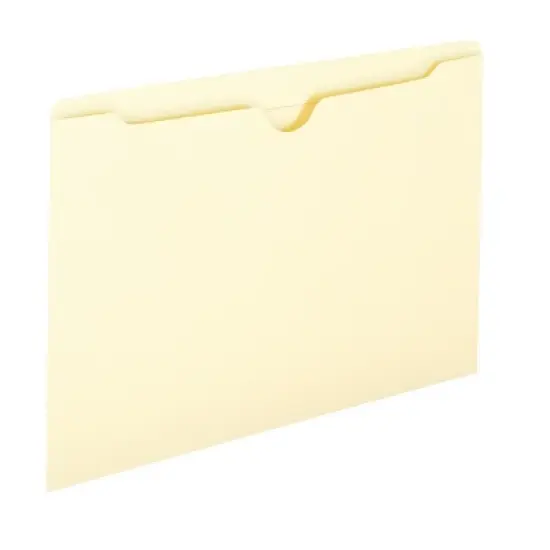 Smead File Jacket, Reinforced Tab, Flat-No Expansion, Legal Size, Manila, 100 per Box (76500) image {6}