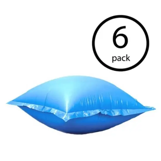 Swimline 4x8 Above Ground Swimming Pool Winterizing Closing Air Pillow (6 Pack) image {1}