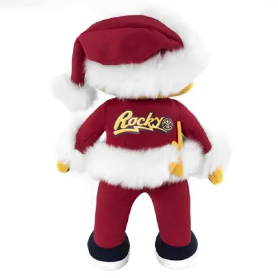 Bleacher Creatures Denver Nuggets Rocky Santa 10" Mascot Plush Figure image {2}