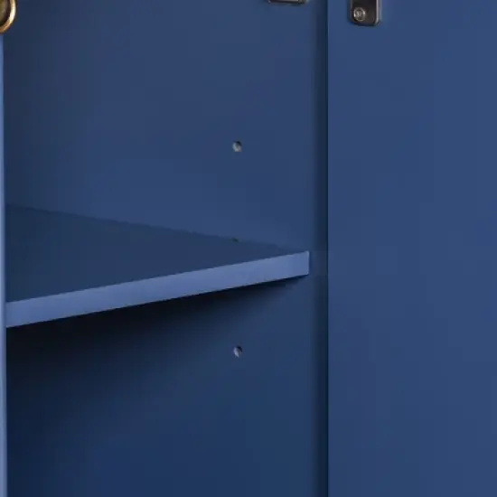 36" Modern Bathroom Vanity with Ceramic Sink, Soft Close Doors, Double-Layer Drawers & Adjustable Shelves - ModernLuxe image {12}