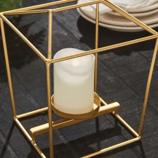 Split P Gold Taba Lantern image {4}