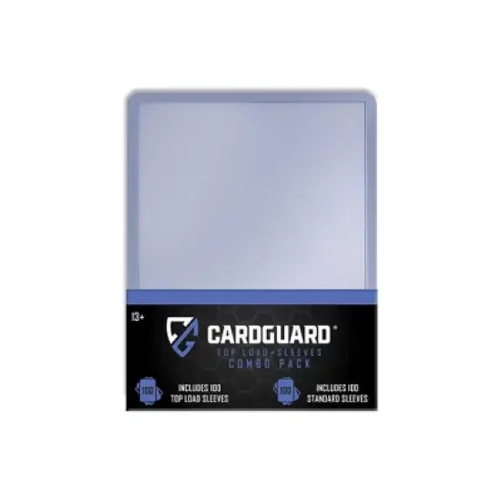 Cardguard Top Load + Sleeves Combo Pack image {1}