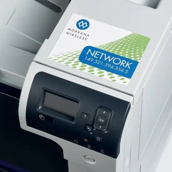 Avery Print-to-the-Edge Removable Labels w/TrueBlock 3 1/2 x 4 3/4 White 32/Pack 22827 image {7}