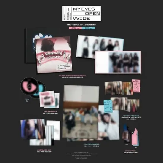 Meovv - Meovv 1st EP Album 'MY Eyes Open Vvide' (Target Exclusive, CD) image {3}