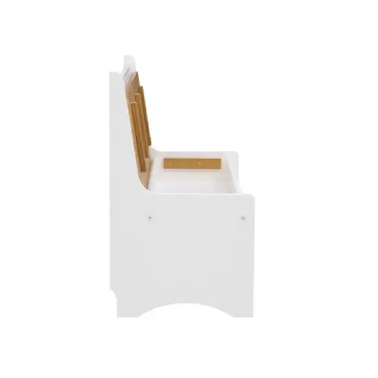 Large Merrill Back Rest Bench - Linon image {5}