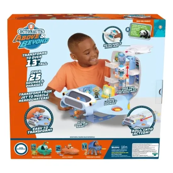 Octonauts Above & Beyond Octoray Lights & Sounds Transforming Playset image {3}