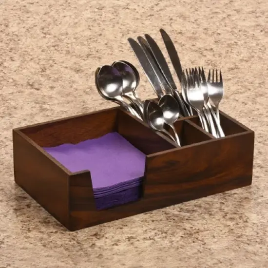 Kalmar Home Flatware & Napkin Holder - large image {3}