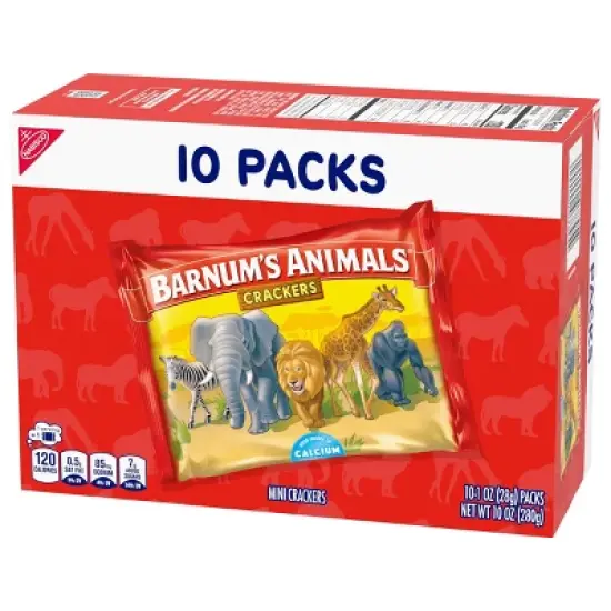 Barnum's Animals Crackers Multipack Cookies - 10oz/10ct image {8}