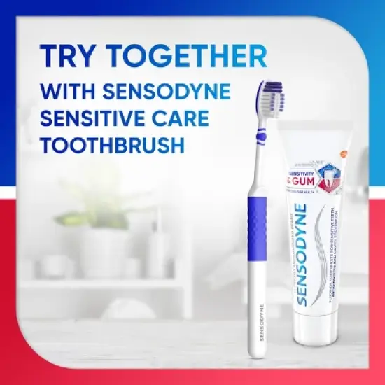 Sensodyne Sensitivity & Gum Whitening Toothpaste - 3.4oz image {9}