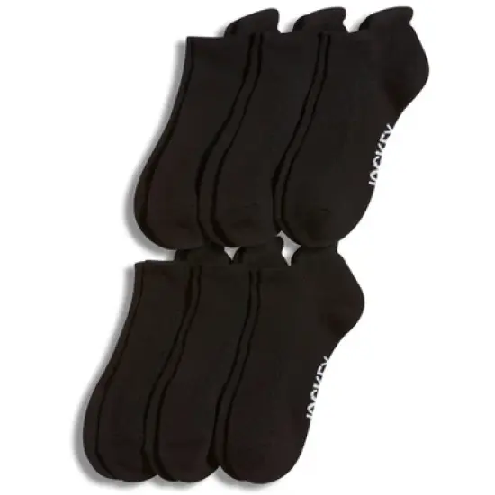 Jockey Women's Essentials Antimicrobial Low Cut Tab Socks image {2}