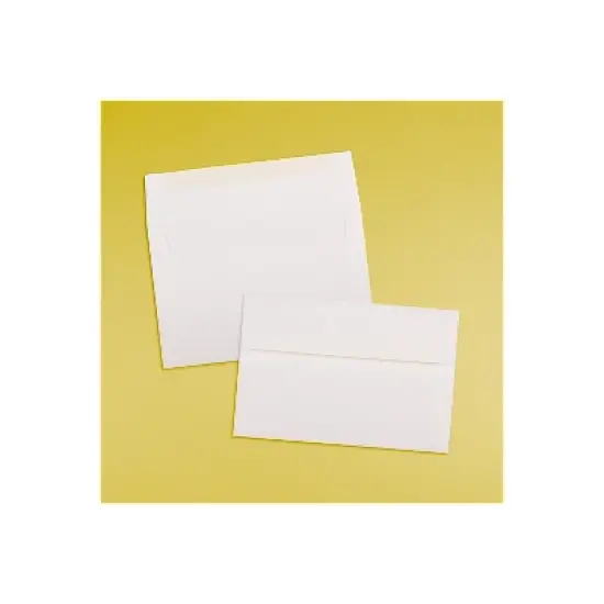 JAM PAPER A9 Invitation Envelopes 5 3/4" x 8 3/4" White 50/Pack (31911140I) image {3}