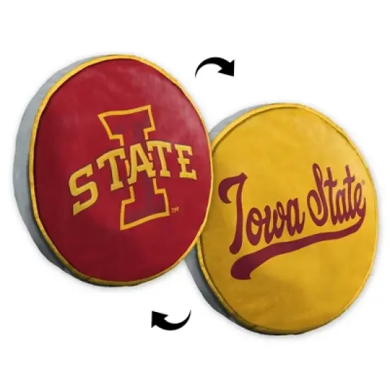 NCAA Iowa State Cyclones 15" Circular Cloud Pillow image {3}