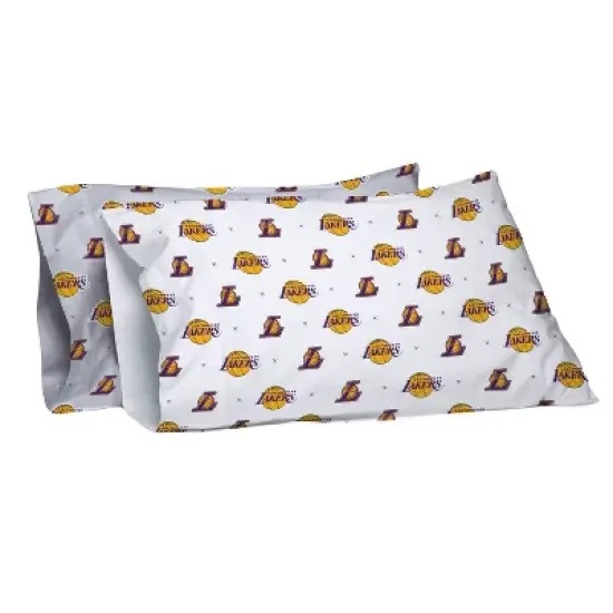 NBA Los Angeles Lakers Small X Full Sheet Set image {2}