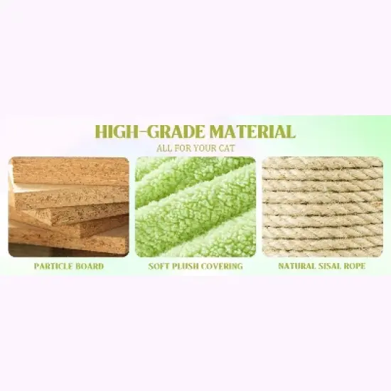 71 inch flower cat tree with large condo removable flower cushion and hammock yellow image {3}