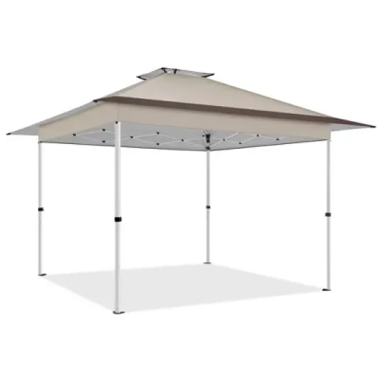 Yaheetech 13X13 ft Portable Pop-Up Canopy with Adjustable Height and Ground Anchors & Guy Lines image {7}
