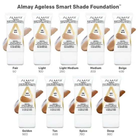 Almay Smart Shade Ageless Foundation - 1 fl oz image {7}