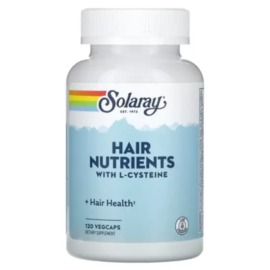 Solaray Hair Nutrients With L-Cysteine, 120 VegCaps image {4}