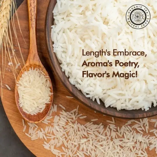 PRIDE OF INDIA White Basmati Rice image {3}