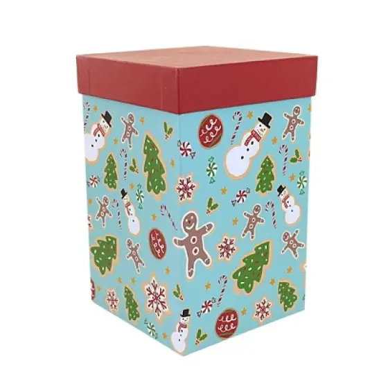 6.75 In Snowman/Tree Travel Mug Christmas Gingerbread Tumblers image {2}