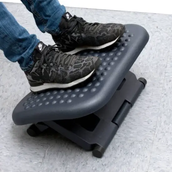 Mind Reader 2pk Adjustable Height Ergonomic Foot Rest image {5}